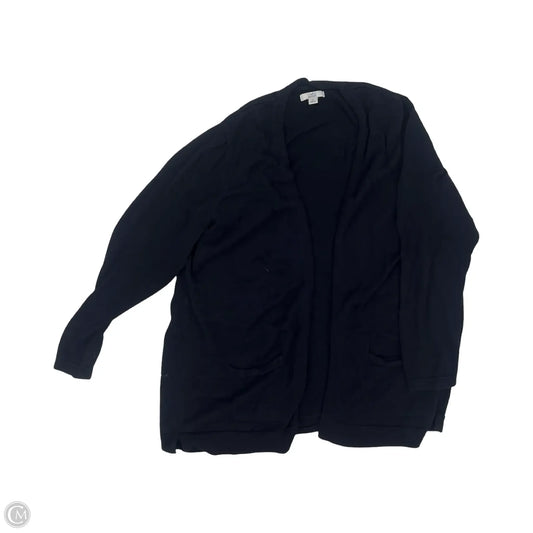 Sweater Cardigan By Croft And Barrow In Navy, Size: 1x