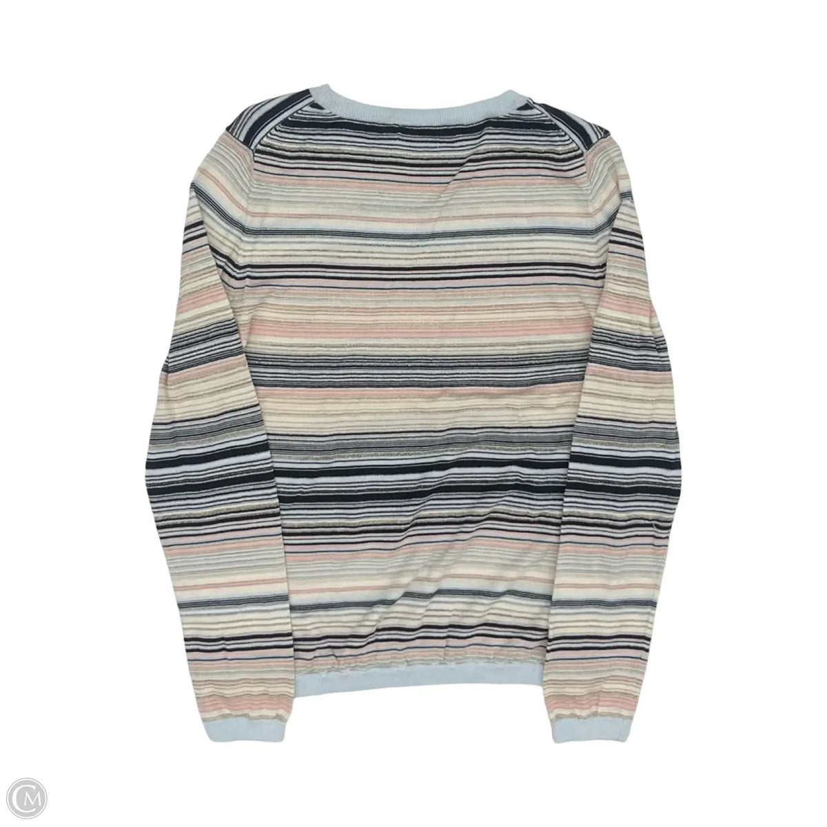 Sweater By Brooks Brothers In Striped Pattern, Size: L