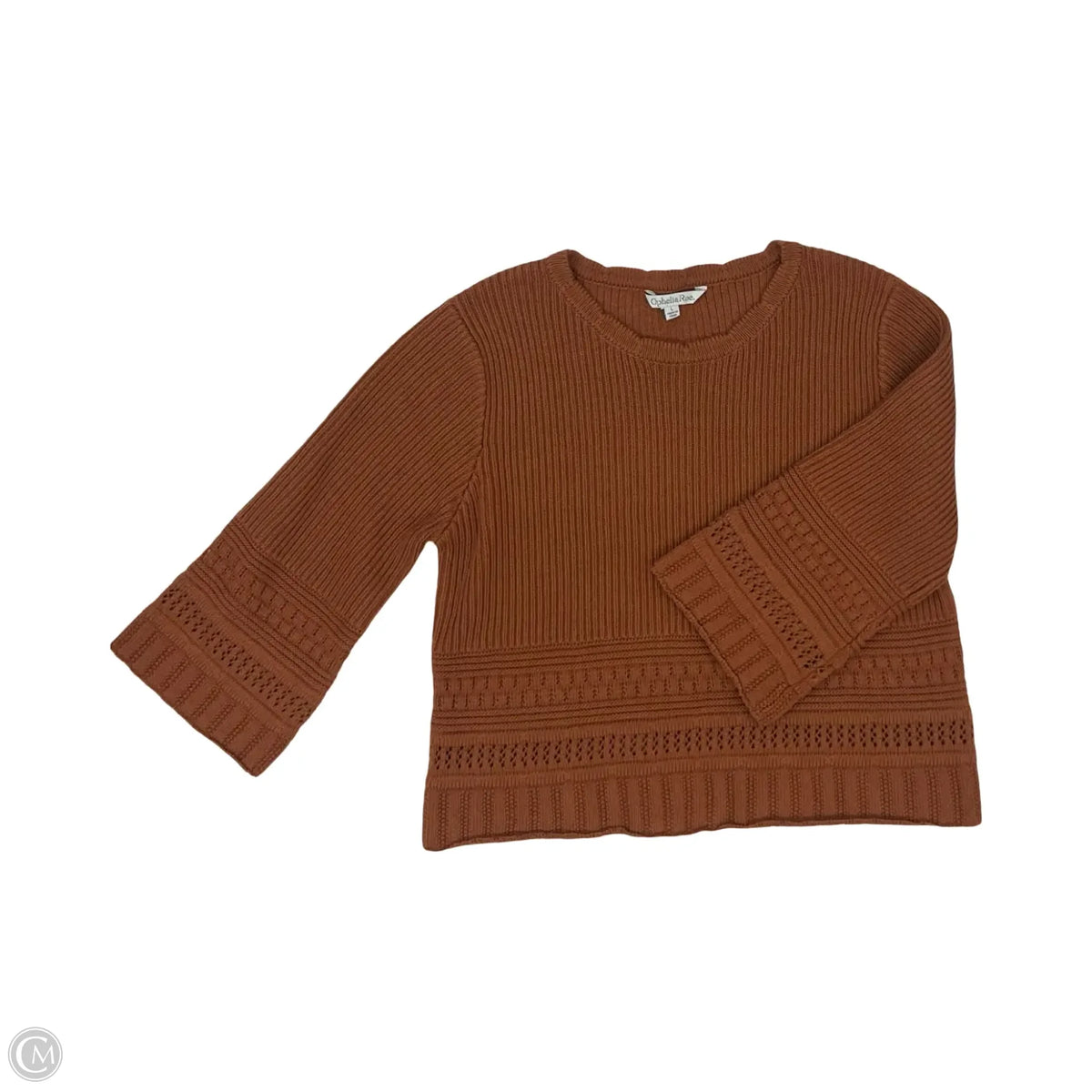 Sweater By Ophelia Roe In Brown, Size: L