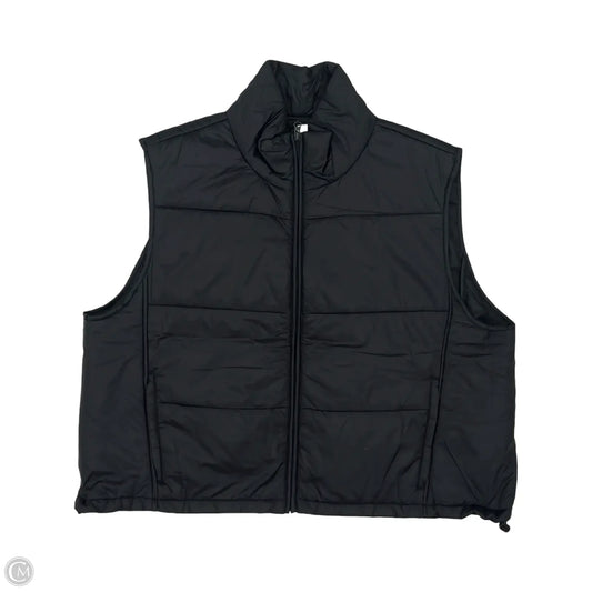Vest Puffer & Quilted By Zella In Black, Size: Xl