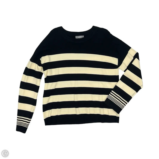 Sweater By Marled In Black & Cream, Size: S