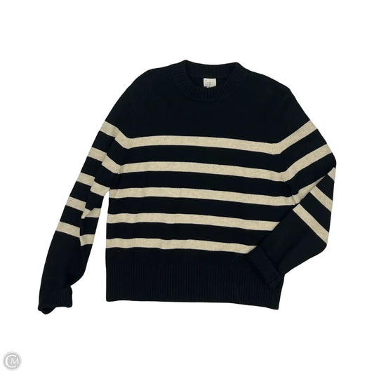 Sweater By A New Day In Black & Tan, Size: S