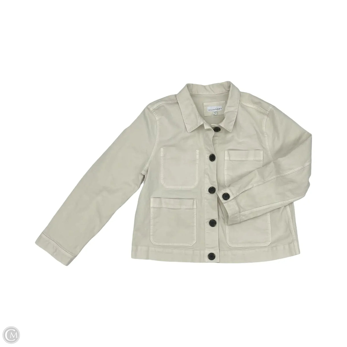 Jacket Utility By Loft In Tan, Size: Xl