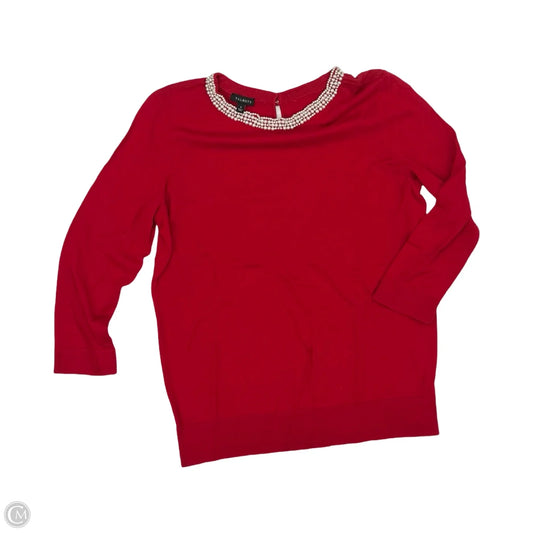 Sweater By Talbots In Red, Size: S