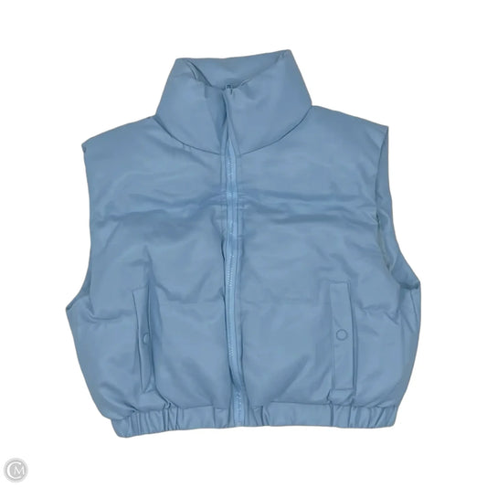 Vest Puffer & Quilted By Clothes Mentor In Blue, Size: M