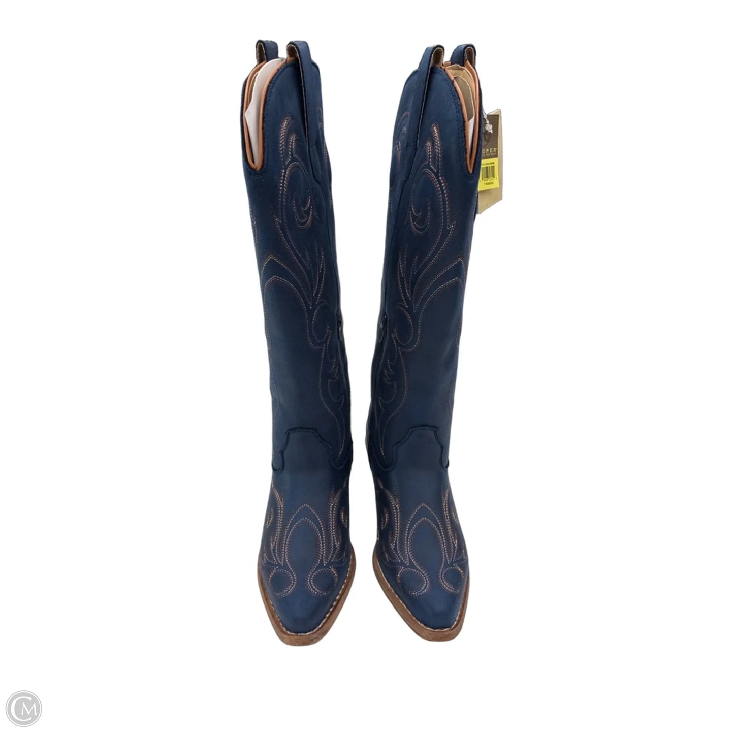 Boots Western By Roper In Blue & Brown, Size: 7