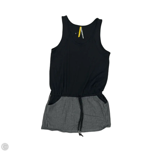 Athletic Dress By Lole In Black & Grey, Size: S