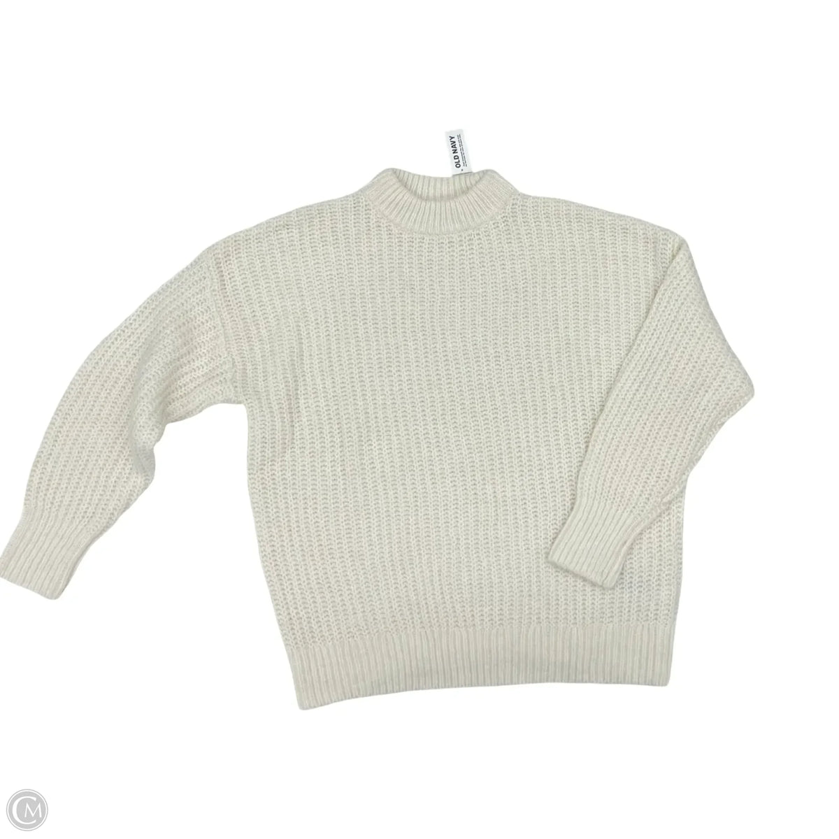 Sweater By Old Navy In Cream, Size: L