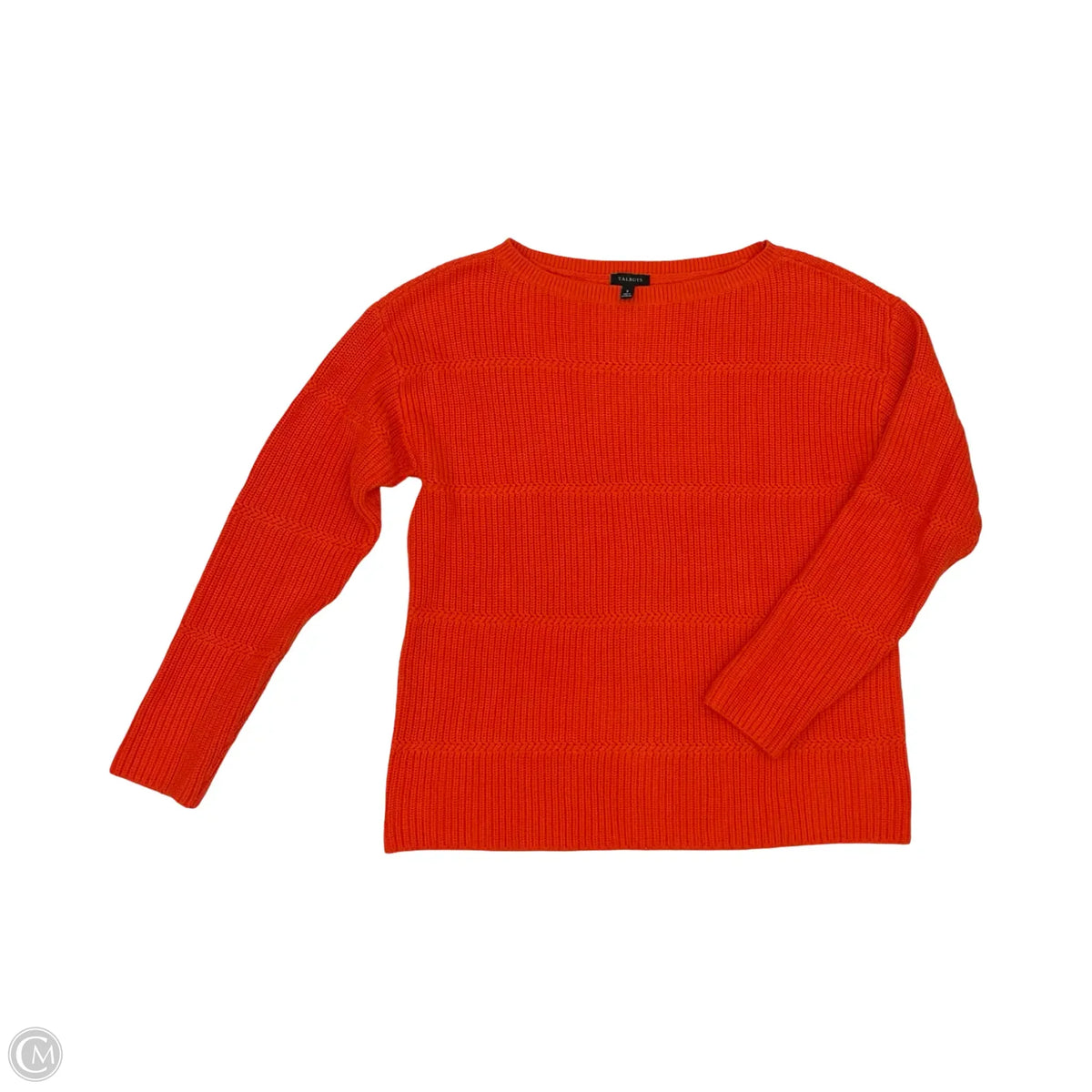 Sweater By Talbots In Orange, Size: S