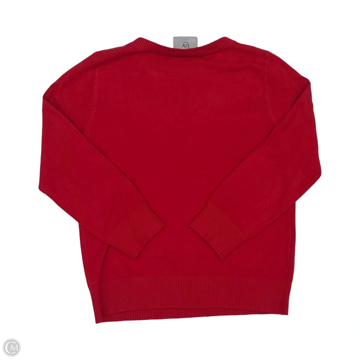 Sweater By Clothes Mentor In Red, Size: Mp