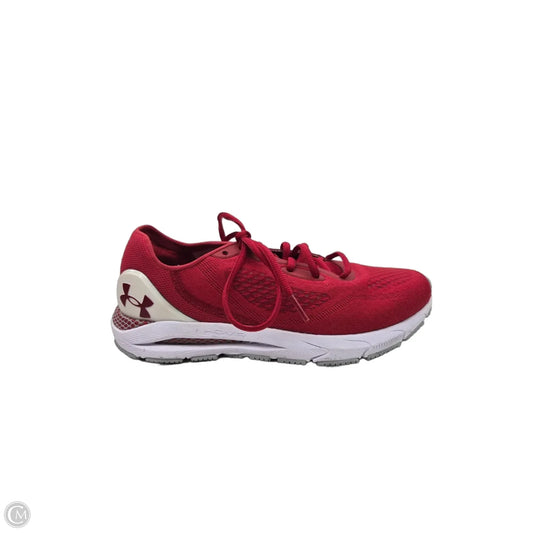 Shoes Athletic By Under Armour In Red, Size: 7.5