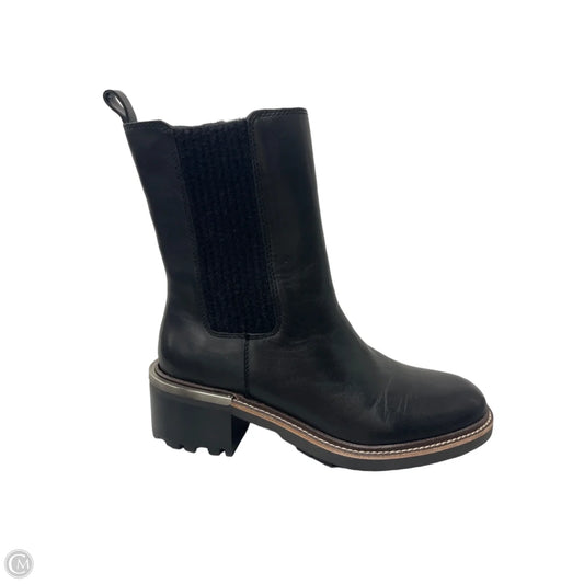 Boots Leather By Vince Camuto In Black, Size: 6.5