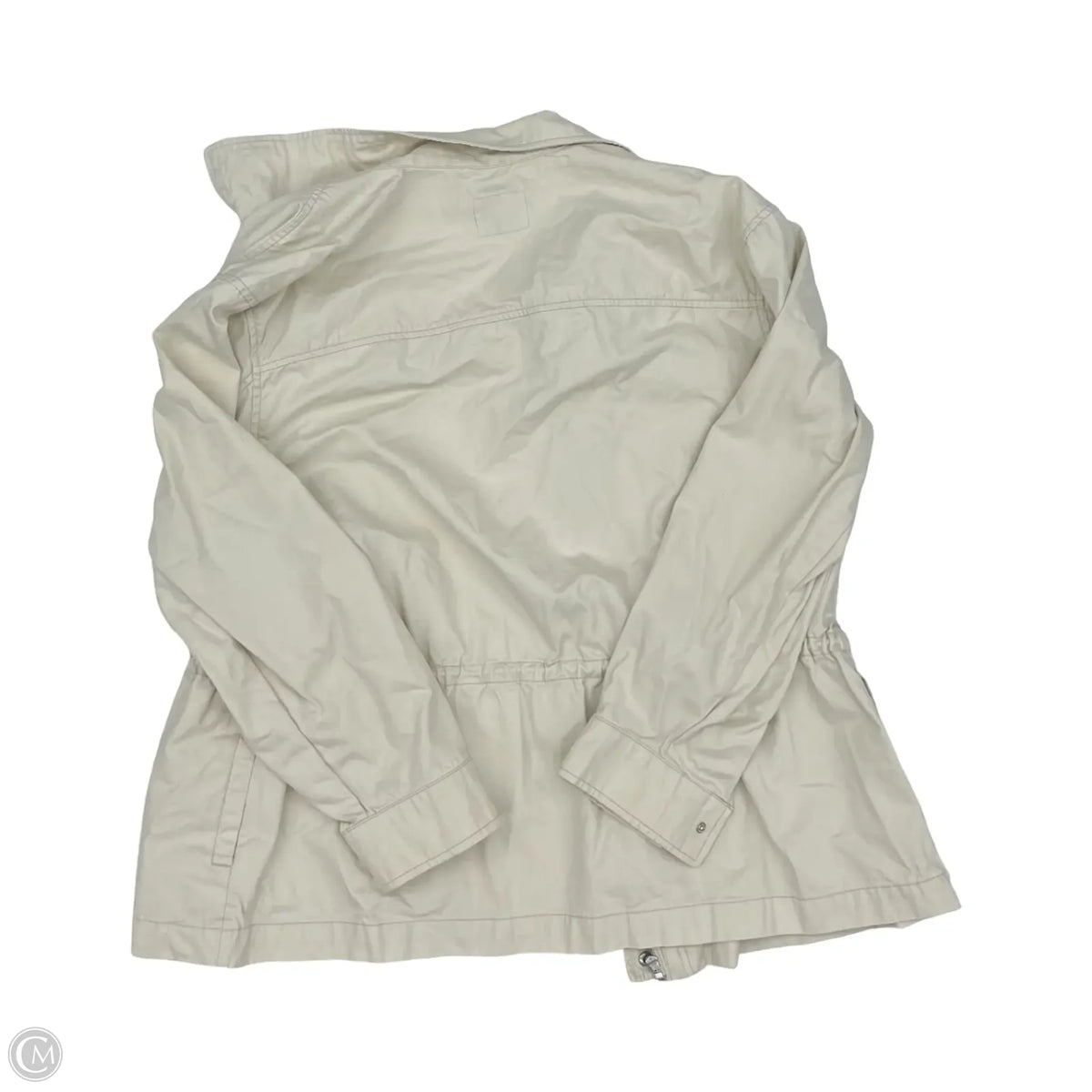 Jacket Utility By Old Navy In Cream, Size: L