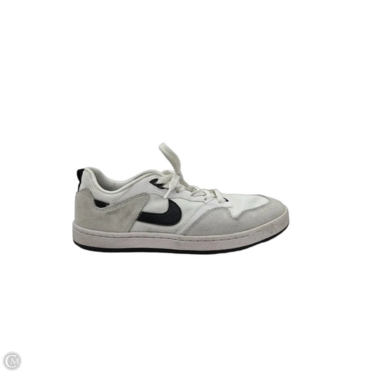 Shoes Sneakers By Nike In Cream & White, Size: 12.5