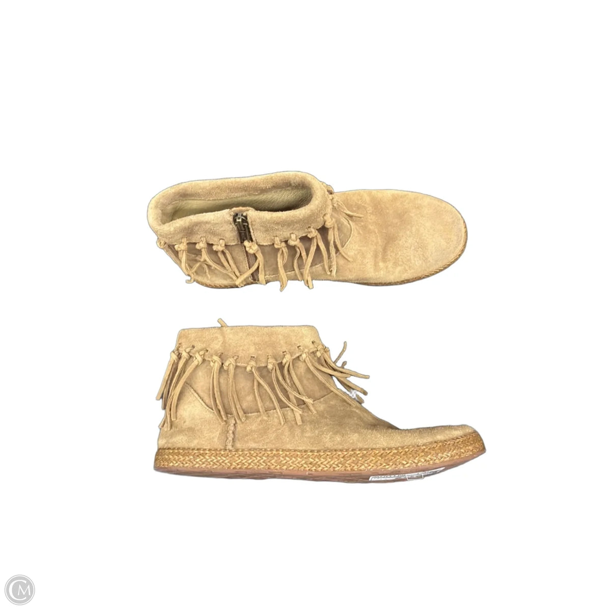 Boots Designer By Ugg In Tan, Size: 8.5