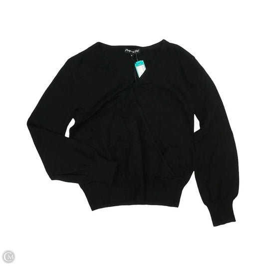 Sweater By Clothes Mentor In Black, Size: M