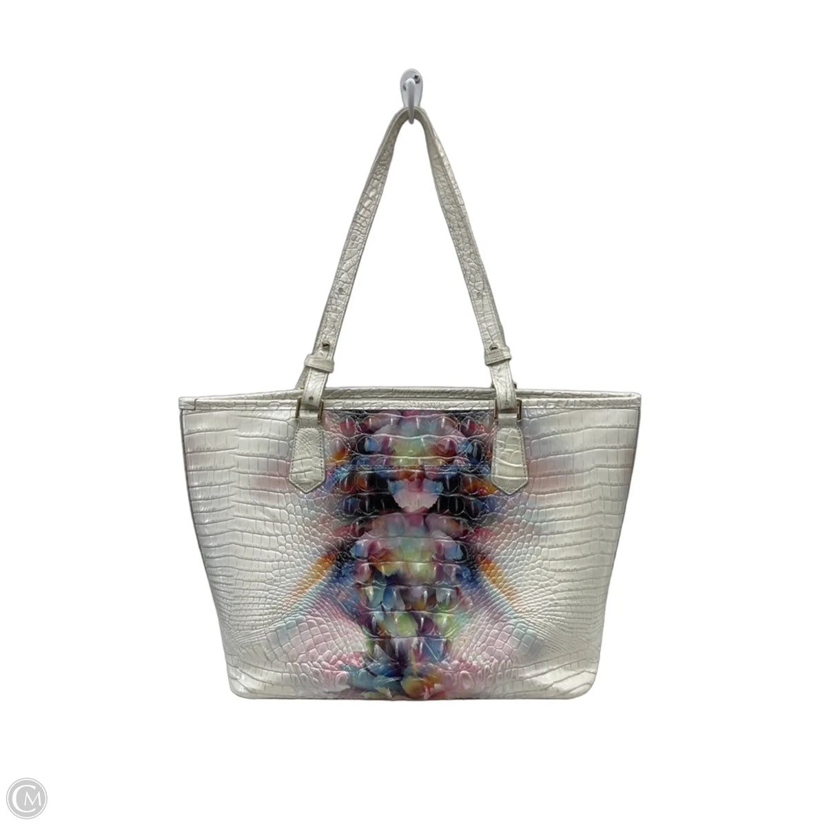 Handbag Designer By Brahmin, Size: Medium