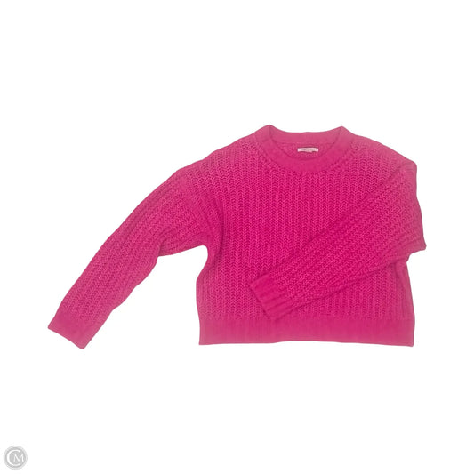 Sweater By American Eagle In Pink, Size: M