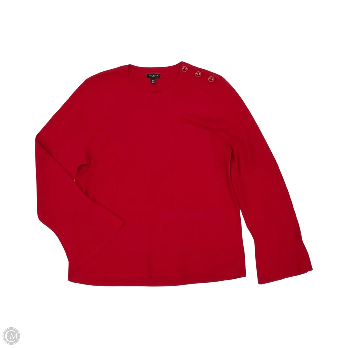 Sweater By Talbots In Red, Size: Xlp