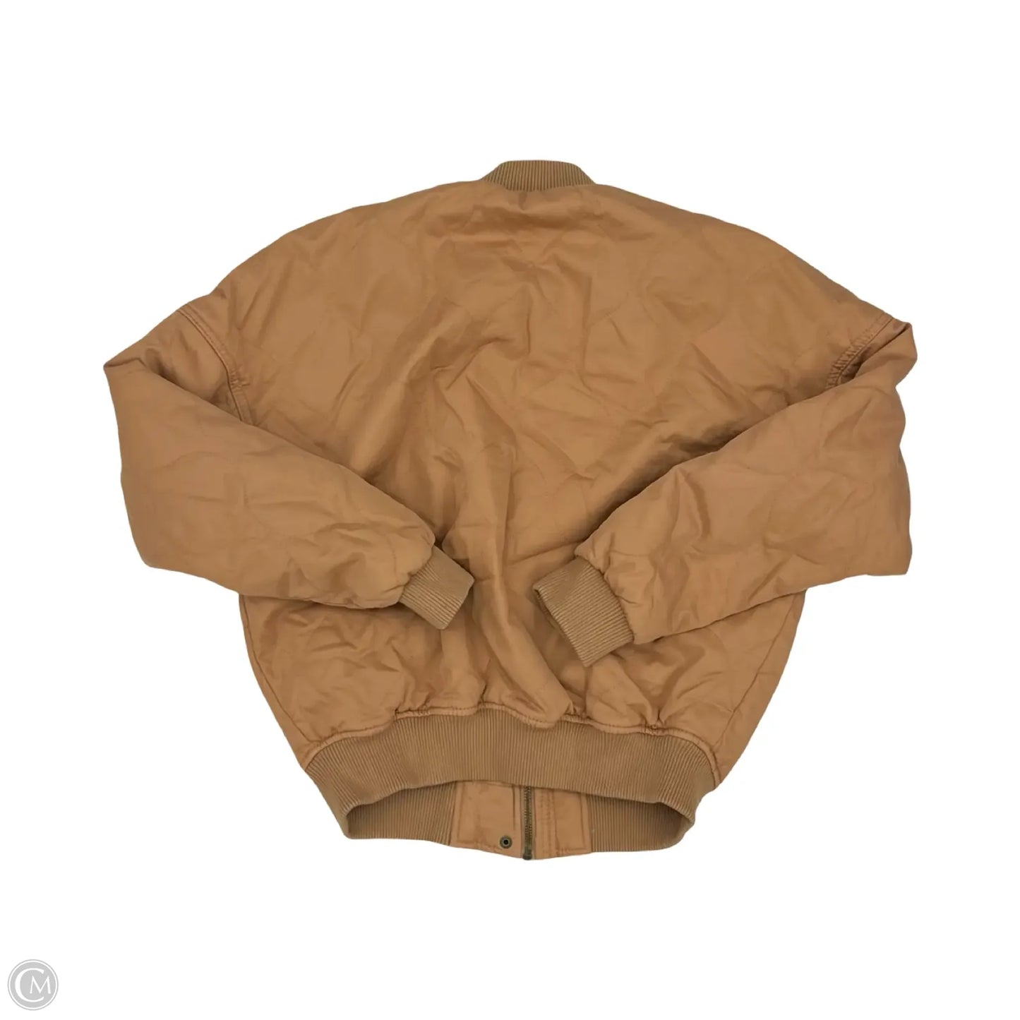 Jacket Puffer & Quilted By Universal Thread In Tan, Size: Xs