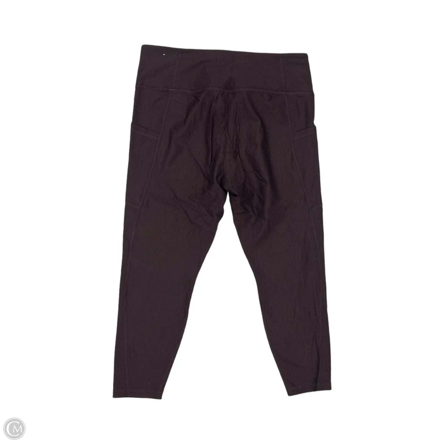 Athletic Leggings Capris By Old Navy In Maroon, Size: Xl