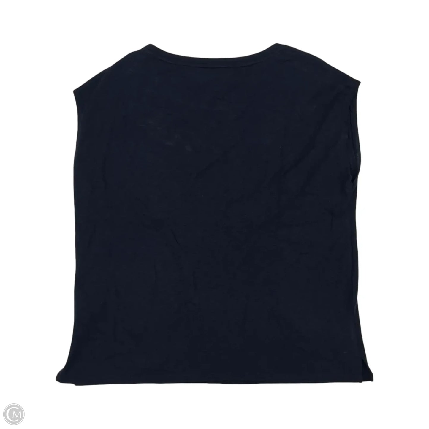 Top Sleeveless By Talbots In Navy, Size: 2x