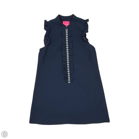 Dress Designer By Lilly Pulitzer In Navy, Size: 14