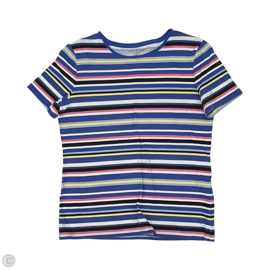 Top Short Sleeve By Talbots In Multi-colored, Size: S