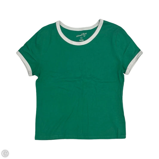 Top Short Sleeve By Universal Thread In Green, Size: M