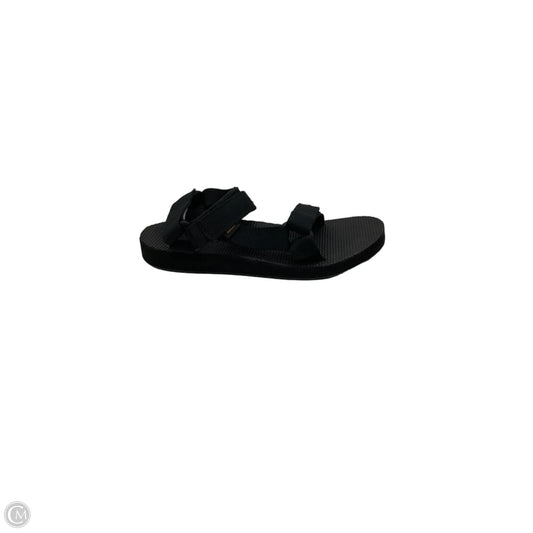 Sandals Flats By Teva In Black, Size: 6
