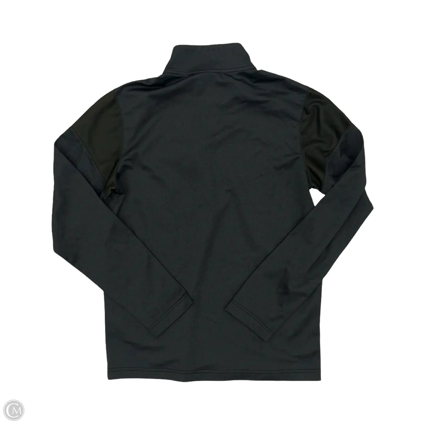 Athletic Sweatshirt Collar By Nike In Grey, Size: S