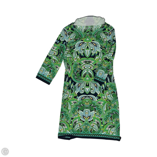 Dress Party Midi By London Times In Green, Size: 8
