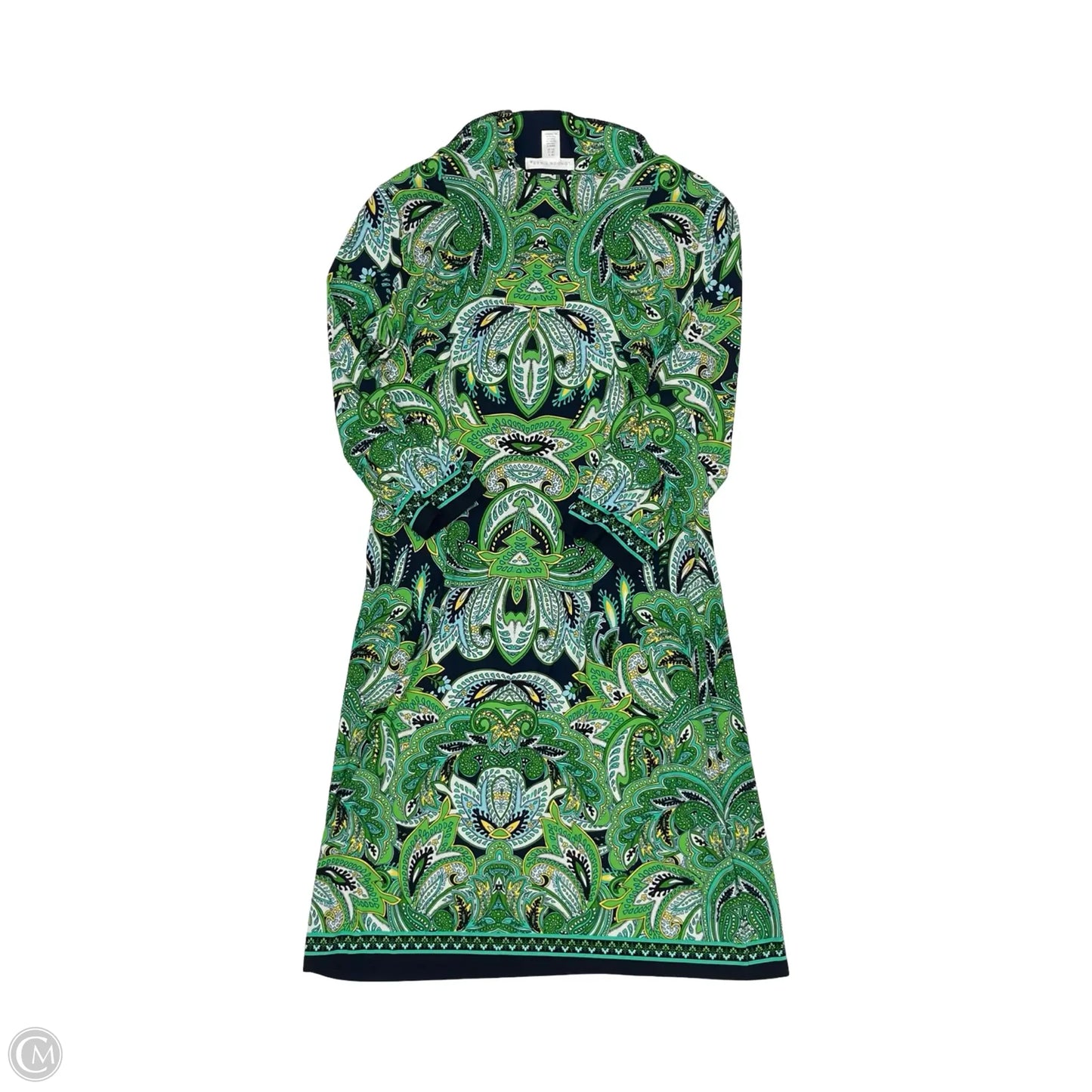 Dress Party Midi By London Times In Green, Size: 8