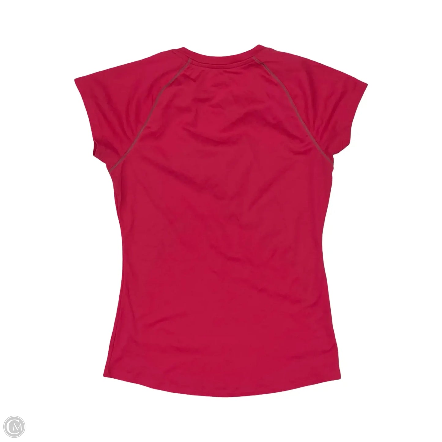 Athletic Top Short Sleeve By Champion In Pink, Size: S