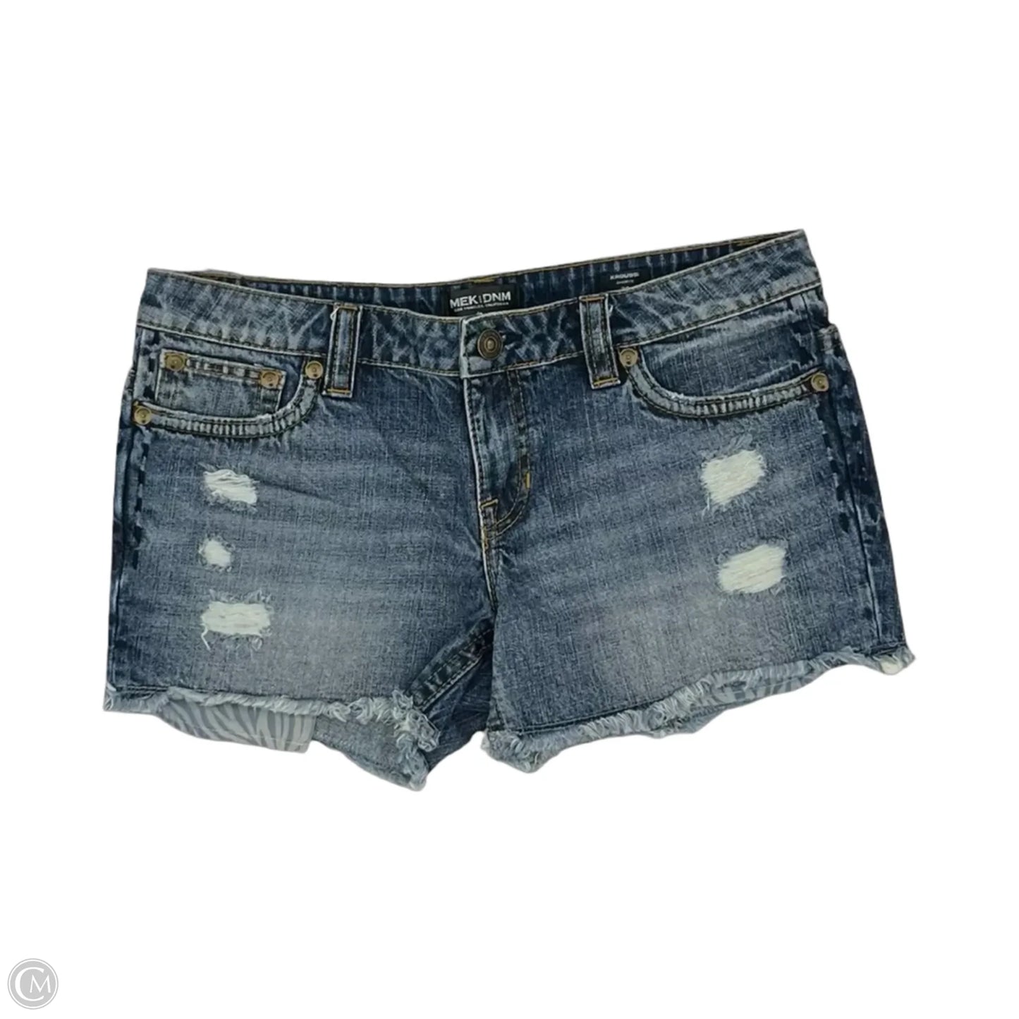 Shorts By Mek In Blue Denim, Size: 10