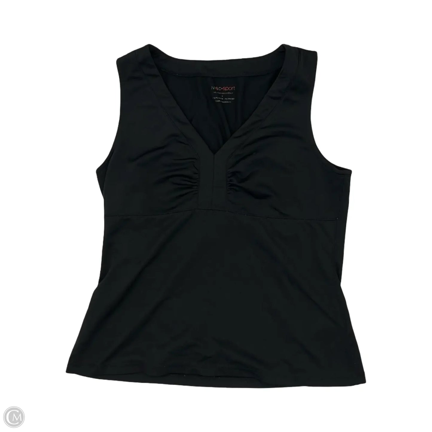 Athletic Tank Top By New York And Co In Black, Size: L