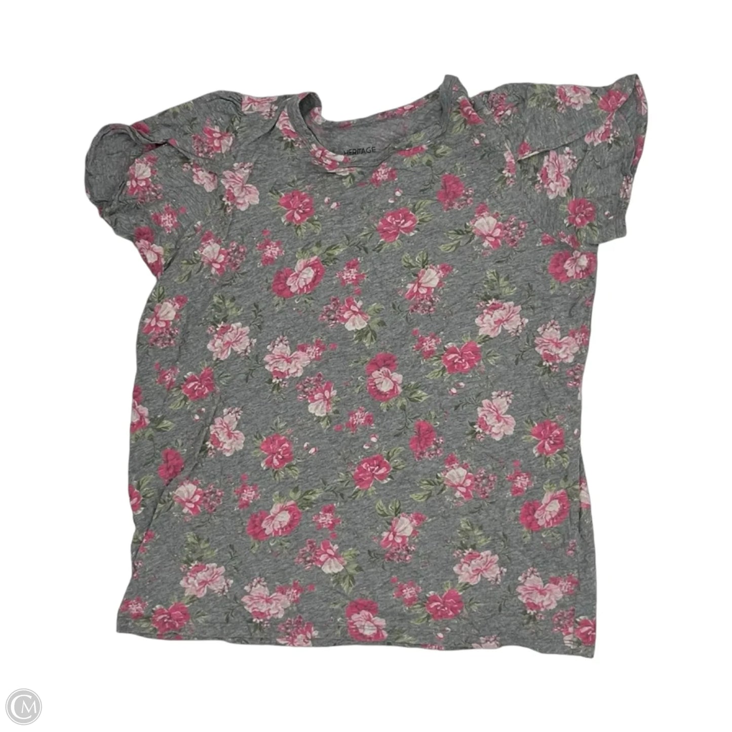Top Short Sleeve By Torrid In Grey, Size: L