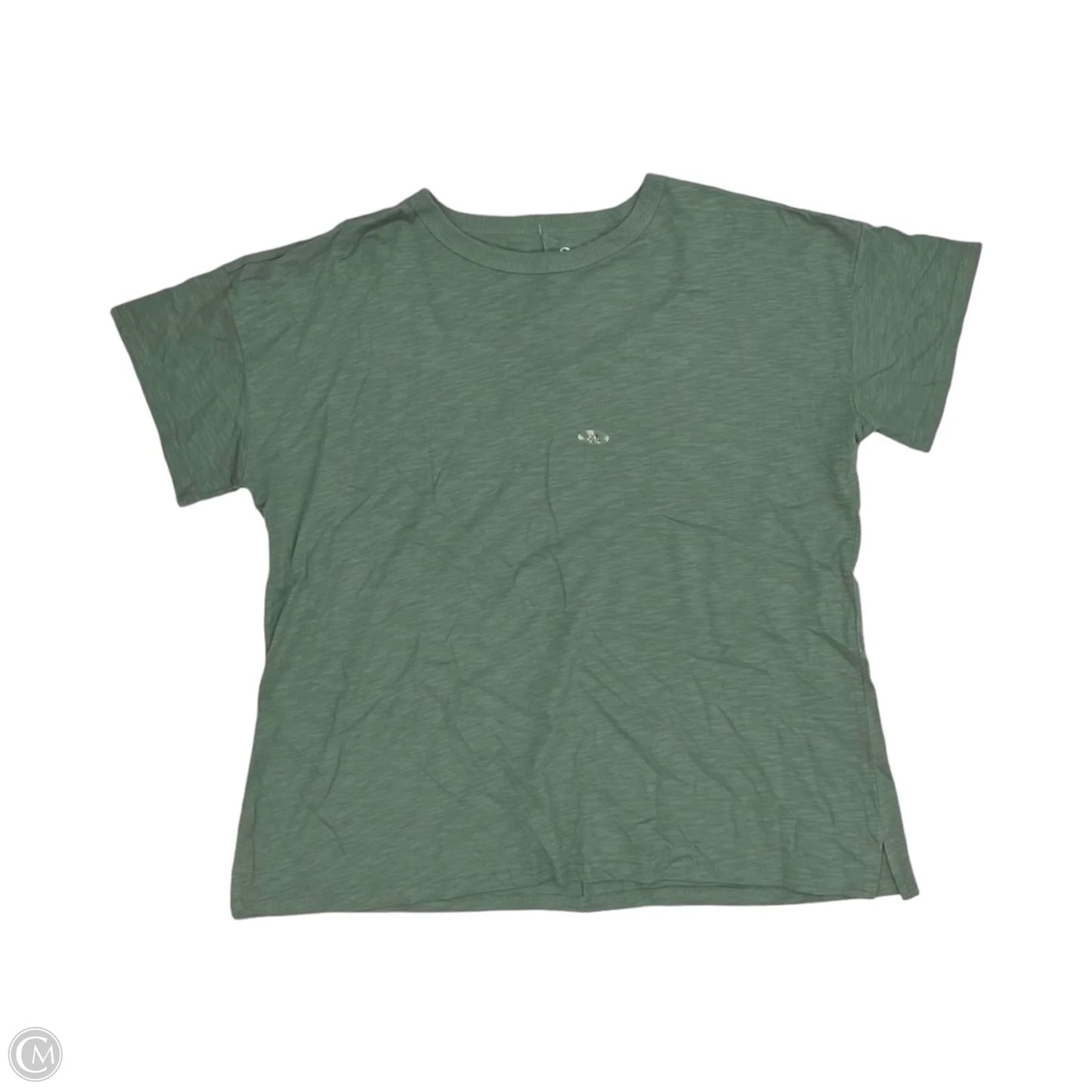 Top Short Sleeve Basic By Maurices In Green, Size: Xl