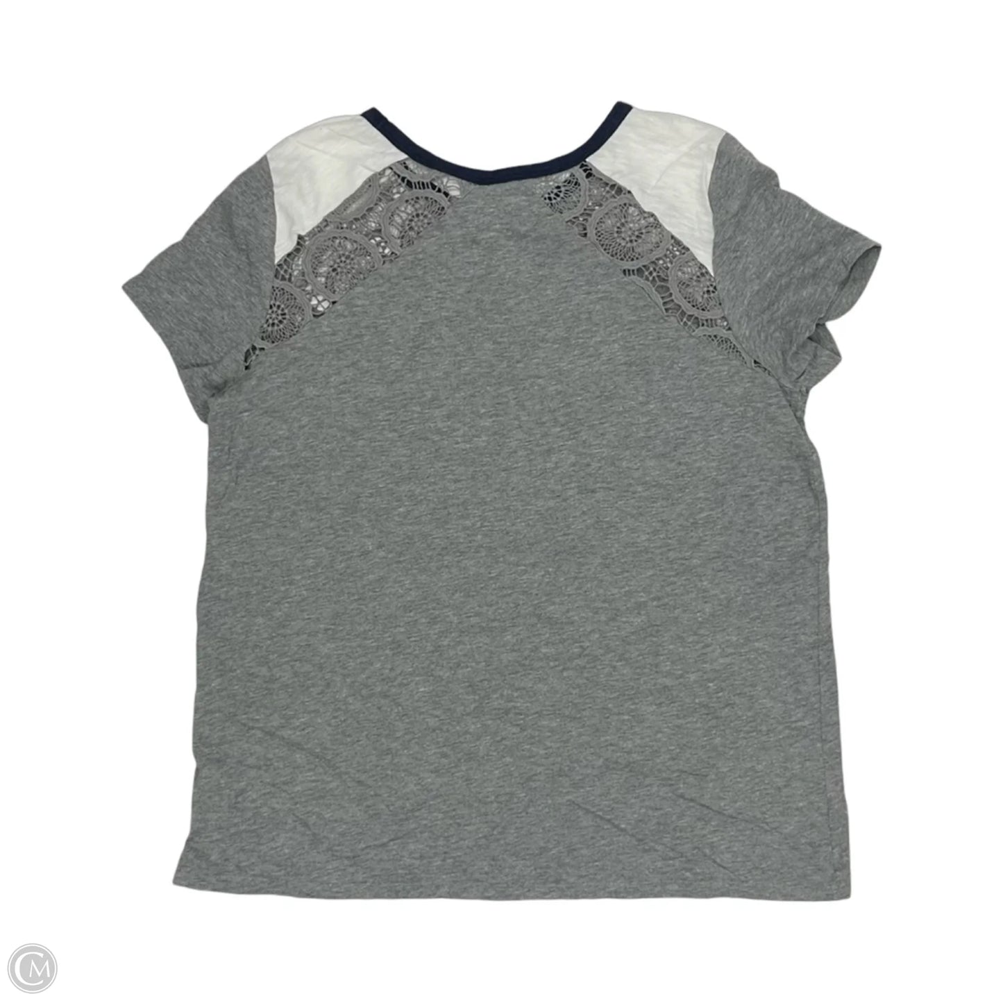 Top Short Sleeve By Torrid In Grey, Size: L