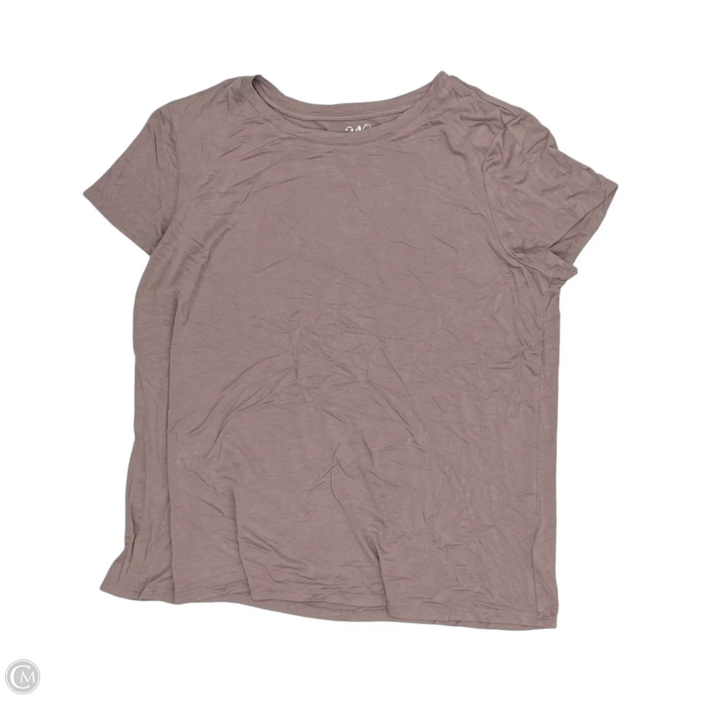 Top Short Sleeve By Maurices In Pink, Size: Xl
