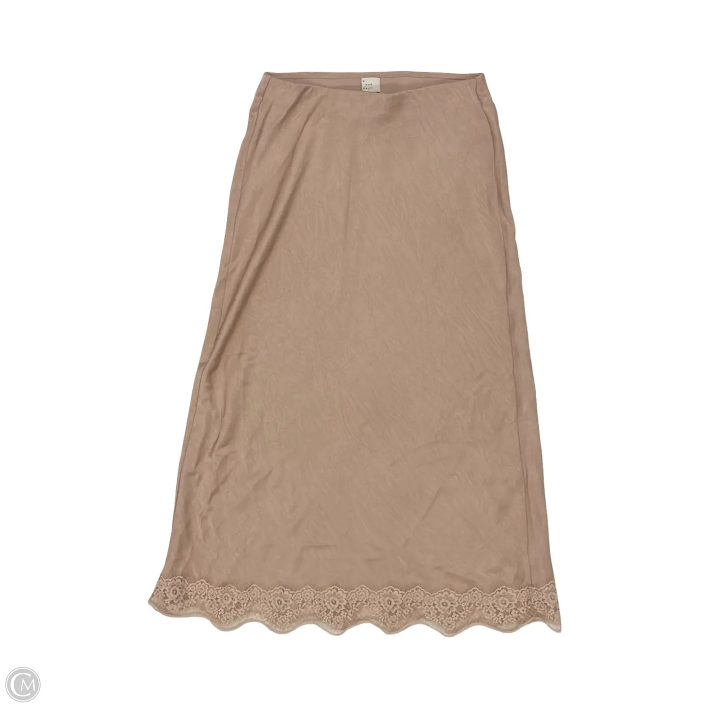 Skirt Maxi By A New Day In Pink, Size: Xl