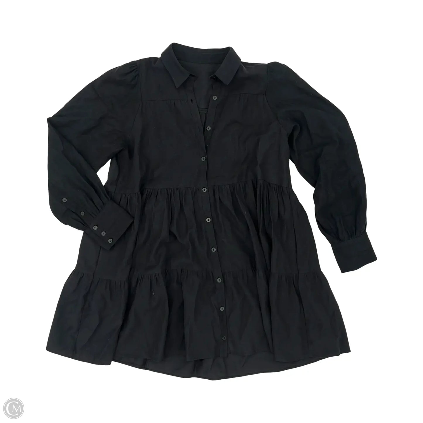 Dress Casual Short By Clothes Mentor In Black, Size: M