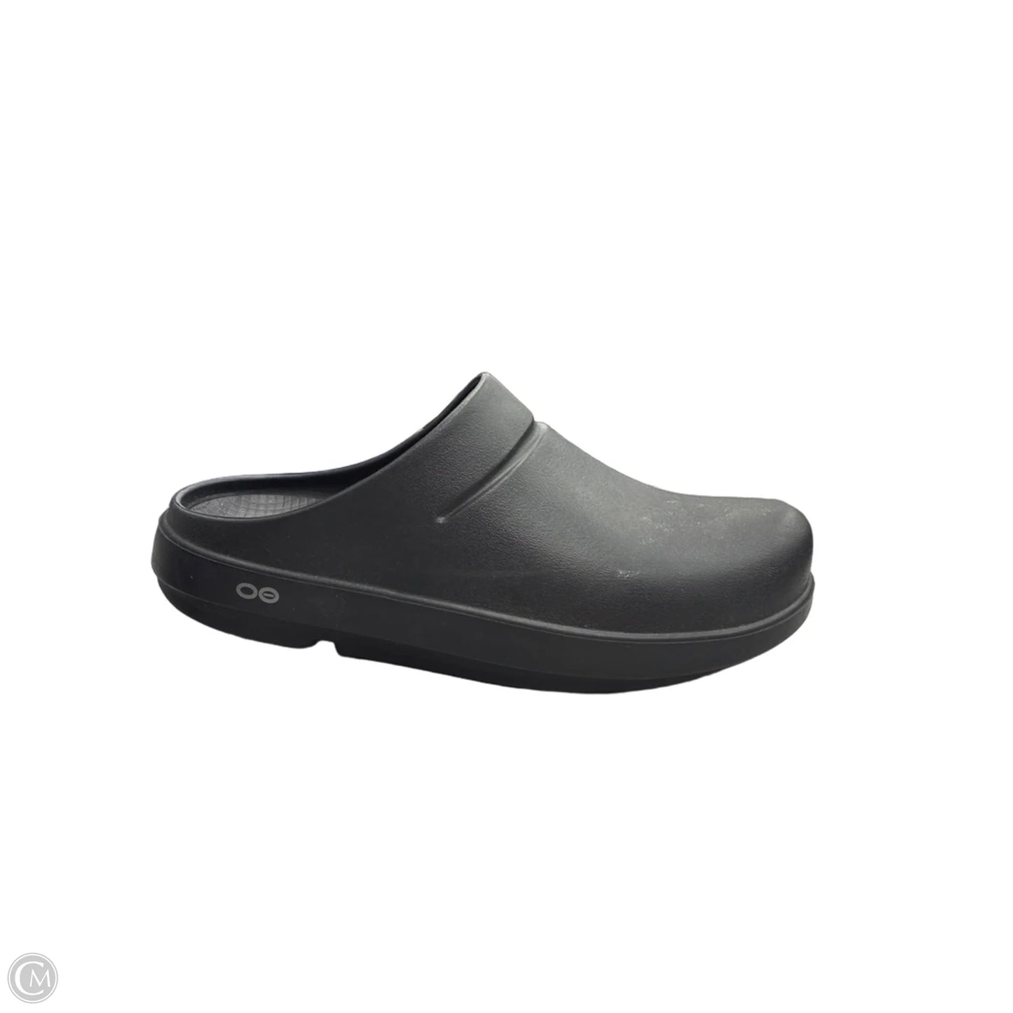 Shoes Flats By Oofos In Black, Size: 10