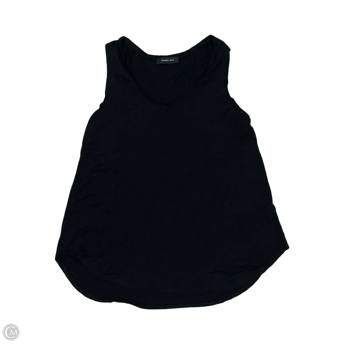 Blouse Sleeveless By Tahari In Black, Size: Xs