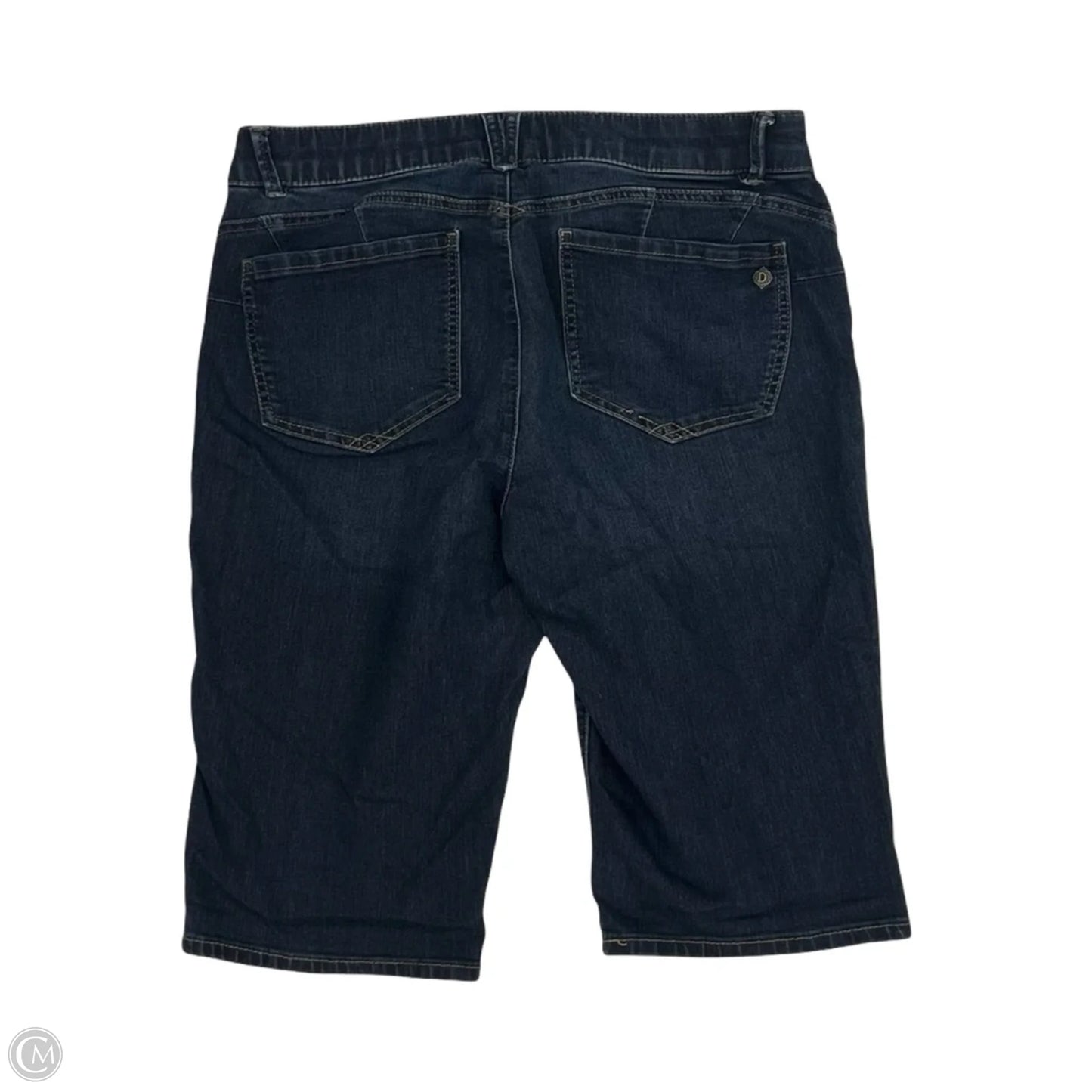Jeans Cropped By Democracy In Blue Denim, Size: 12