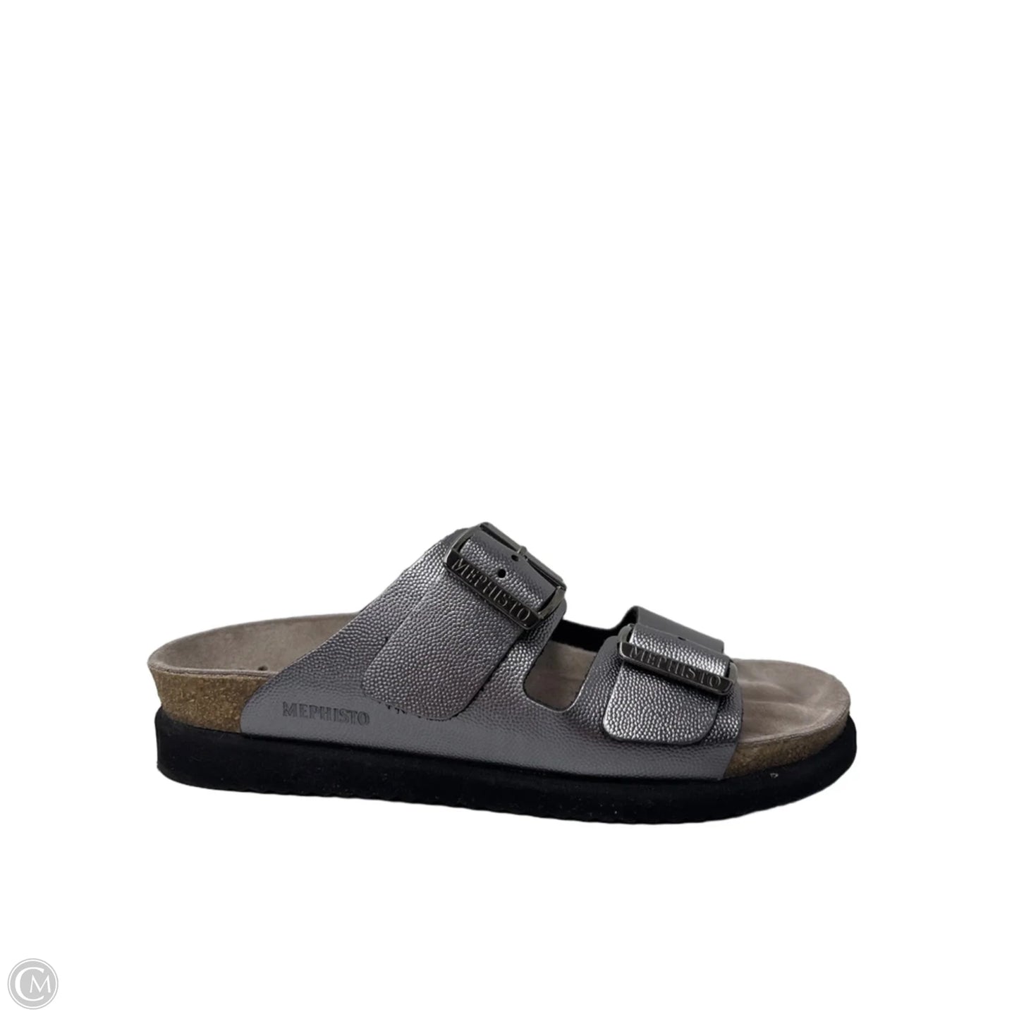 Sandals Flats By Mephisto In Silver, Size: 7.5