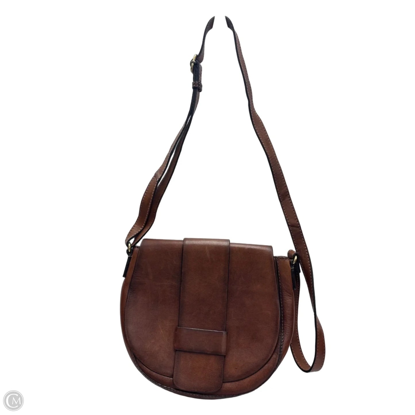 Crossbody Leather By Clothes Mentor, Size: Small