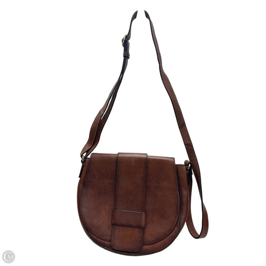 Crossbody Leather By Clothes Mentor, Size: Small