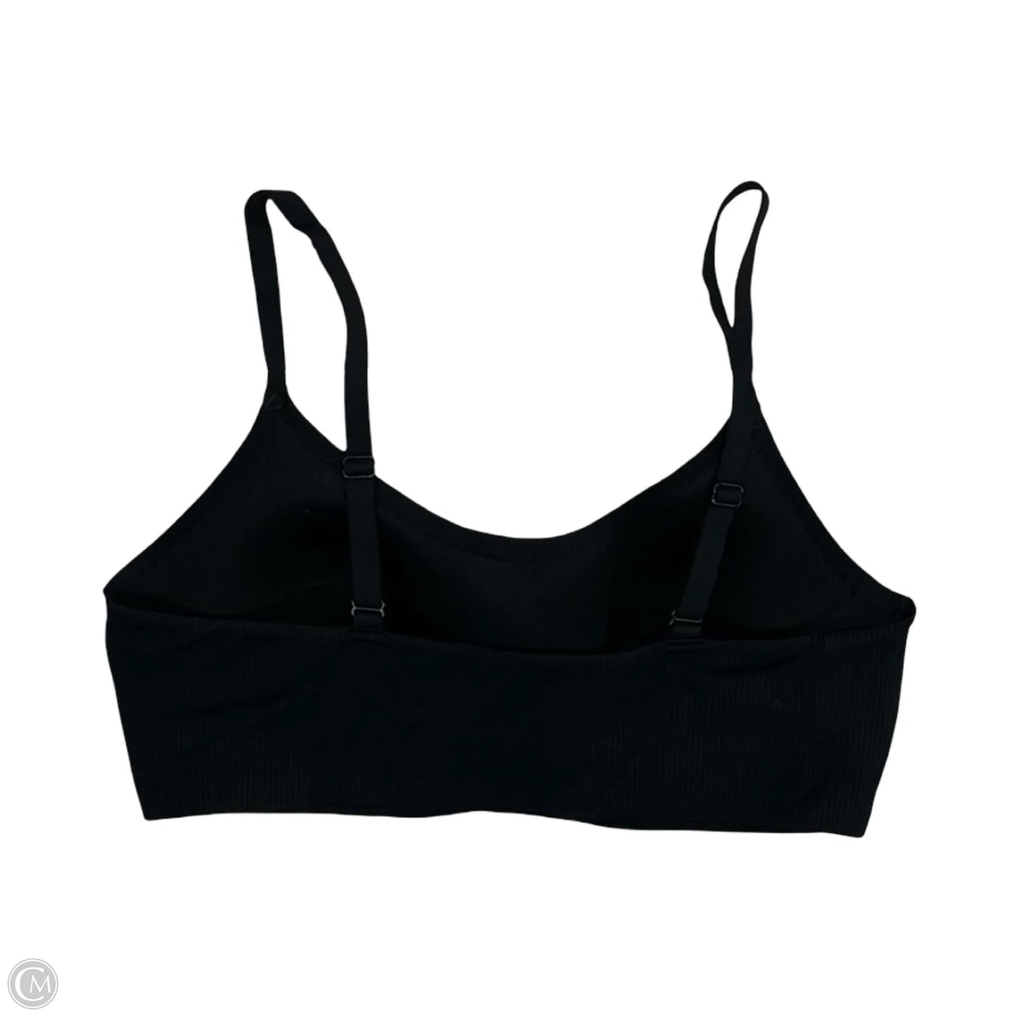Athletic Bra By Izod In Black, Size: L