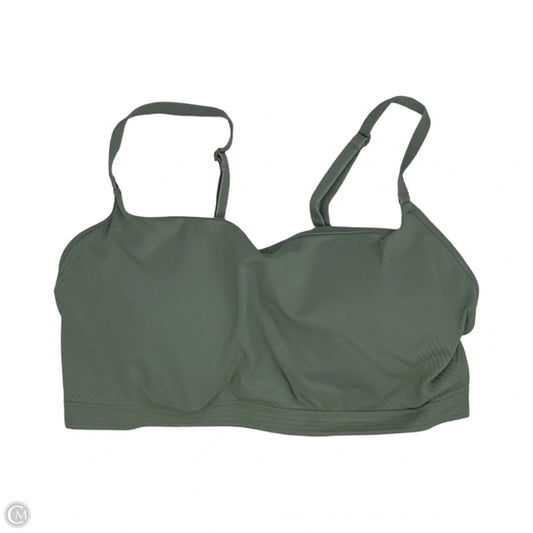 Athletic Bra By Auden In Green, Size: L